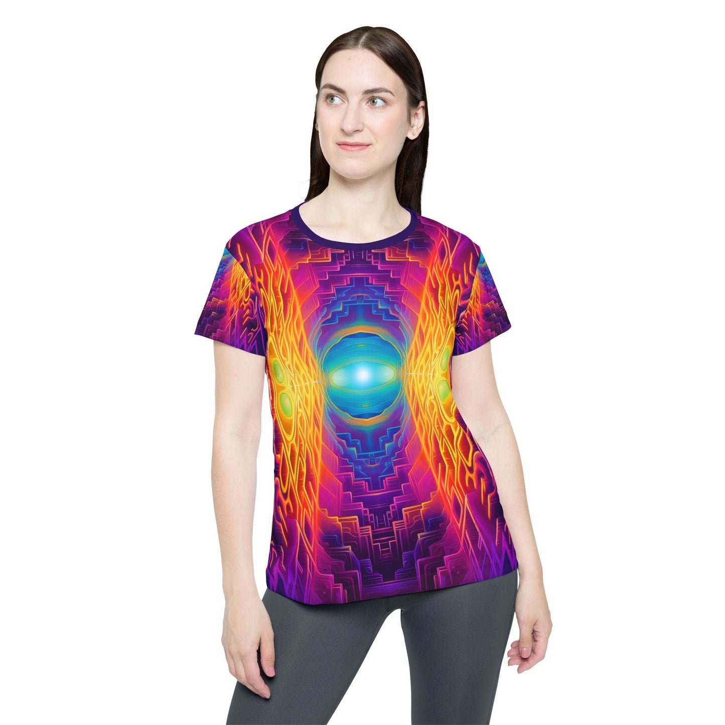 "Maze of Life V3" (WOMEN'S) SPORT TEE