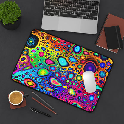 "Psycho Leopard" DESK MAT (12x18)(12x22)(15.5x31)