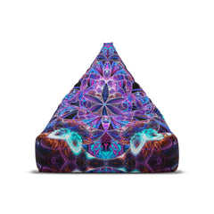"Flower of Life Mandala" BEAN BAG CHAIR COVER
