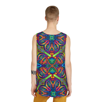 "Masked Motif" MEN'S TANK TOP