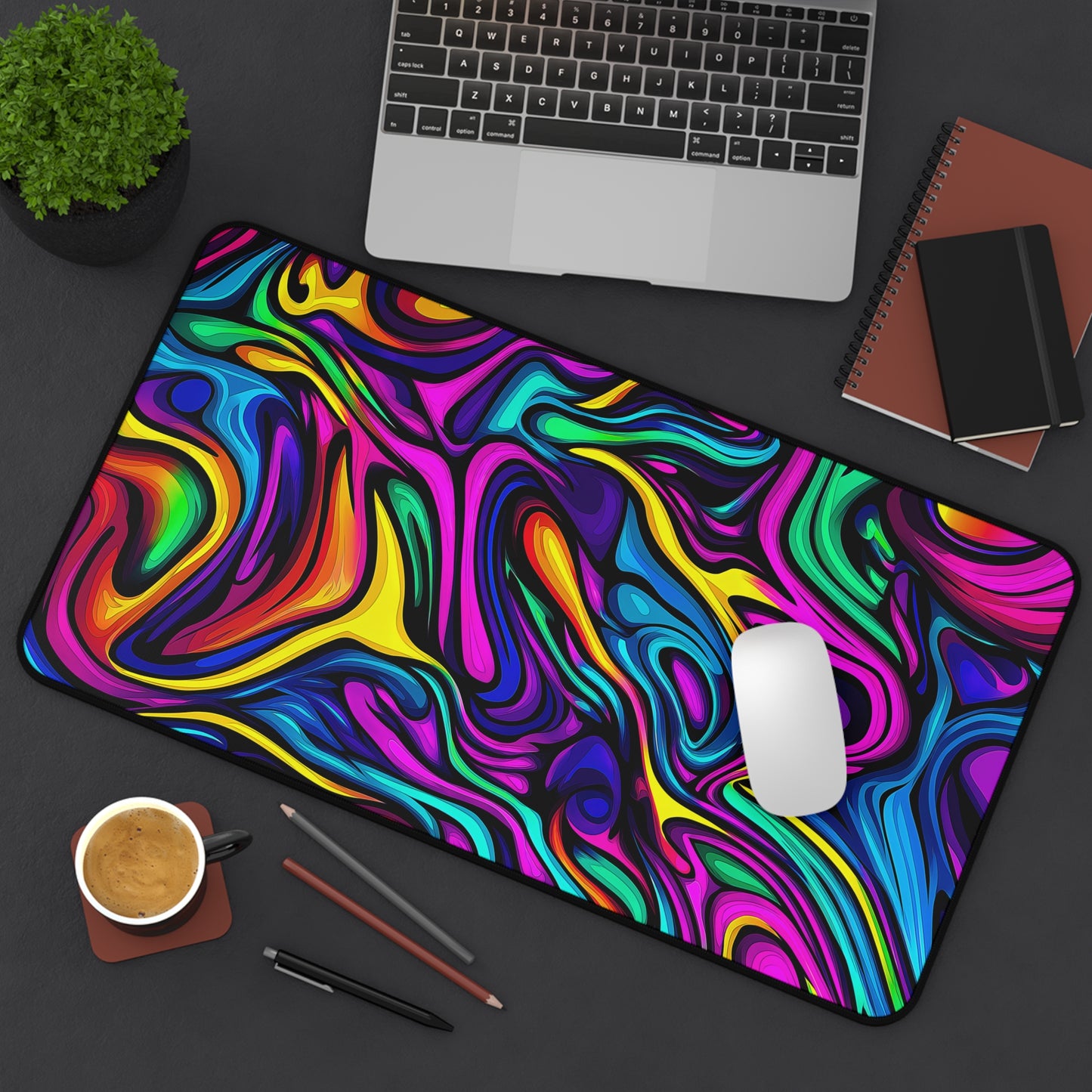 "Blend In or DON'T" DESK MAT (12x18)(12x22)(15.5x31)