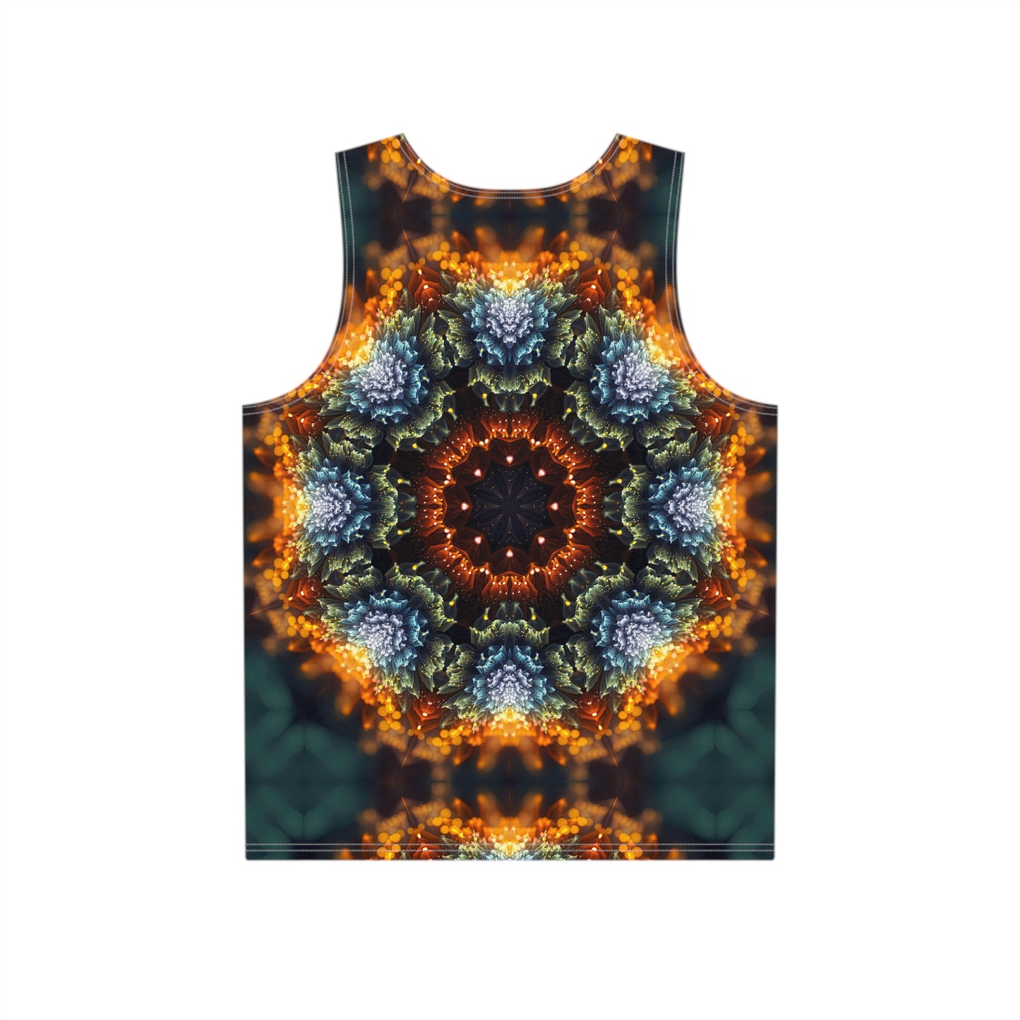 "Fractal Flower Mandala" MEN'S TANK TOP