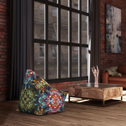 "Kaleidobloom" BEAN BAG CHAIR COVER