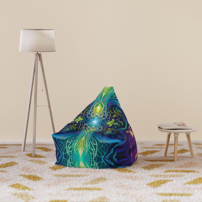 "Orchidious Flip" BEAN BAG CHAIR COVER