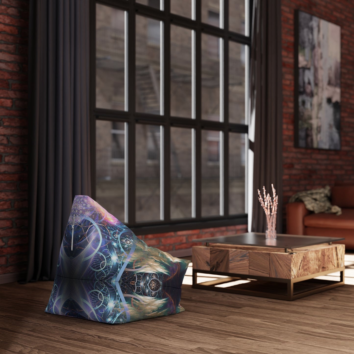 "The Alchemist's Breath" BEAN BAG CHAIR COVER