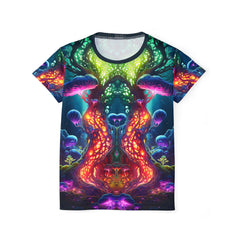 "Fungal Abyss" WOMEN'S SPORT TEE