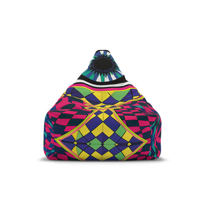 "All Seeing Checkers" BEAN BAG CHAIR COVER