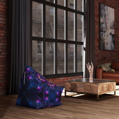 "Twilight Glow Mandala" BEAN BAG CHAIR COVER