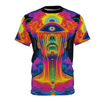 See The Truth all-over print premium tee shown as a flat lay, full design visible
