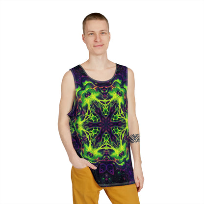 Back view of the Goodala men's tank top.