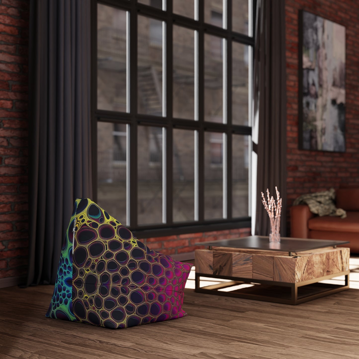 "Mitosis" BEAN BAG CHAIR COVER