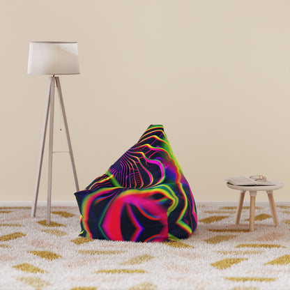 "Psychedelic Tracers" BEAN BAG CHAIR COVER
