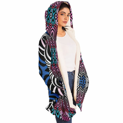 "Psybra" HOODED CLOAK