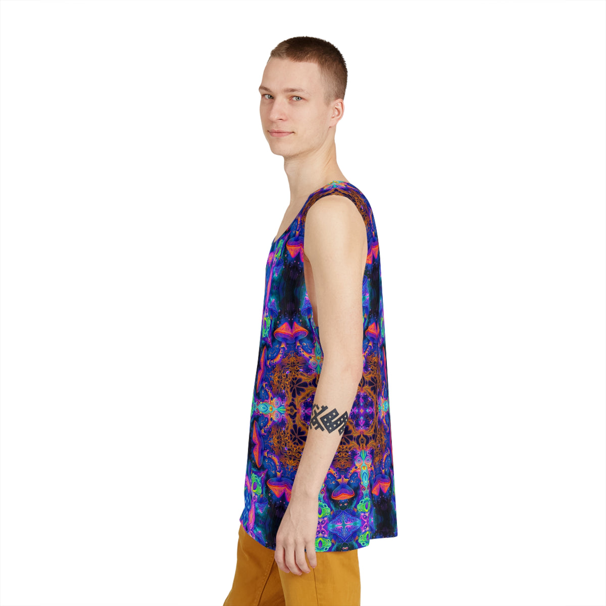 "Tripgnosis Pattern" MEN'S TANK TOP