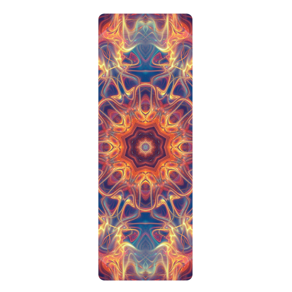 "Aquatic Rays" Yoga Mat