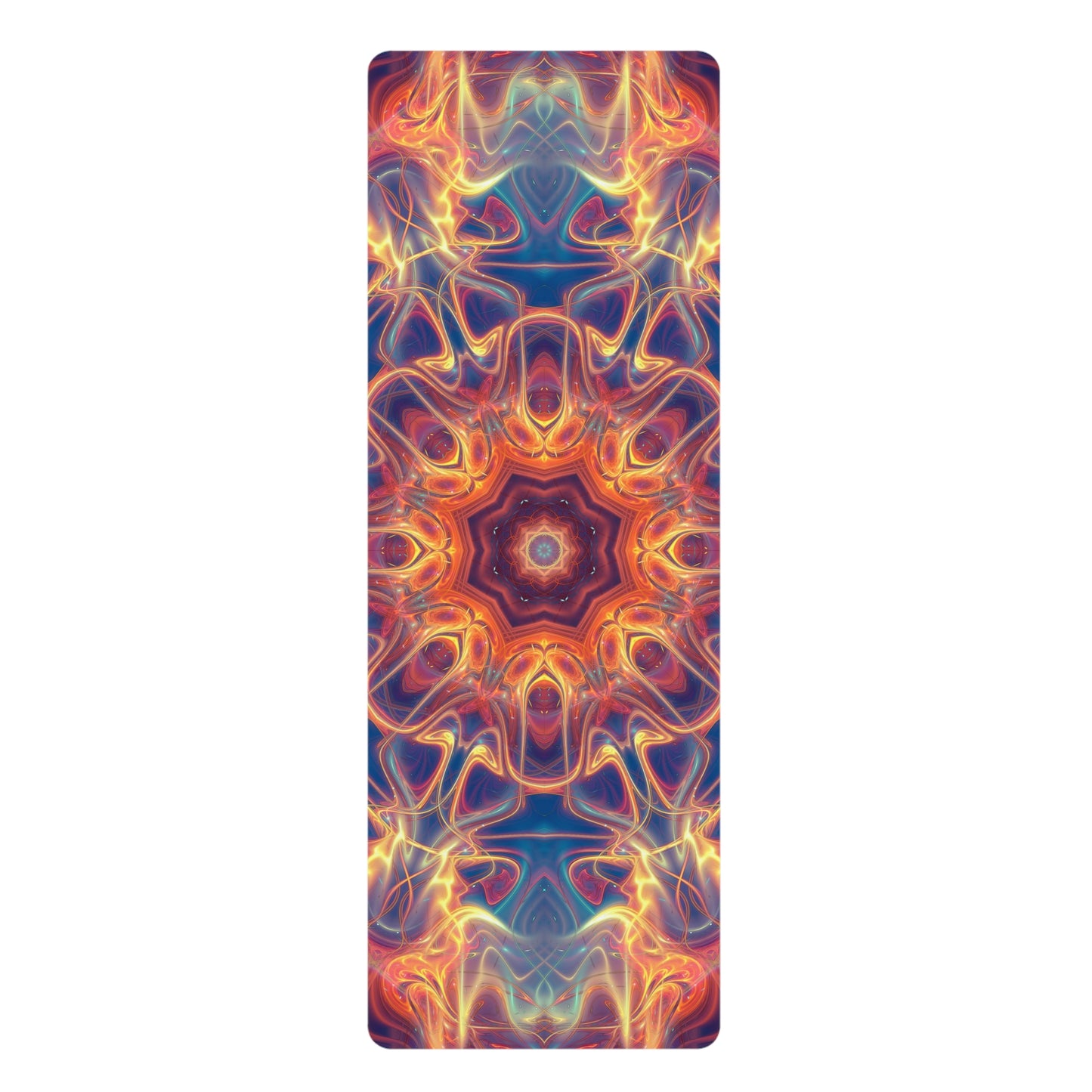 "Aquatic Rays" Yoga Mat