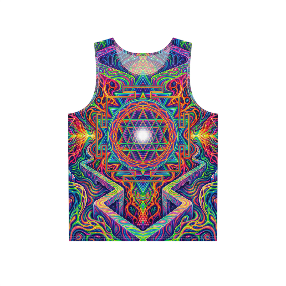 "Oh My Sri Yantra" MEN'S TANK TOP