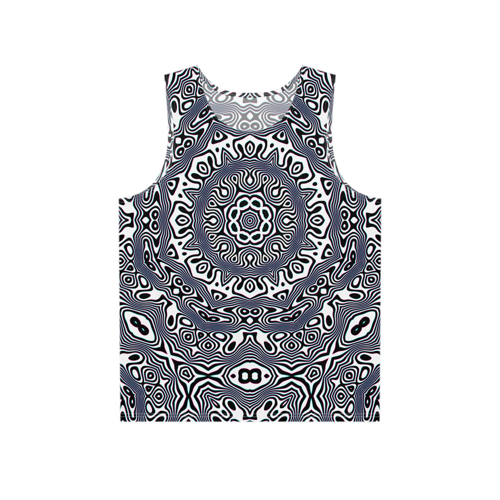 "Wildcat Mandala (White)" MEN'S TANK TOP