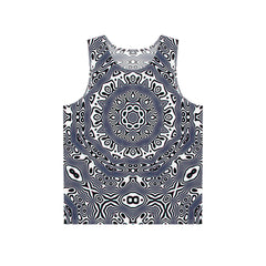 "Wildcat Mandala (White)" MEN'S TANK TOP