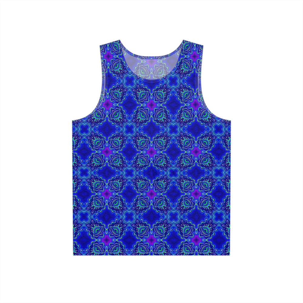"All Melting Eye Matrix" MEN'S TANK TOP