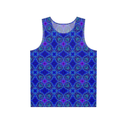 "All Melting Eye Matrix" MEN'S TANK TOP