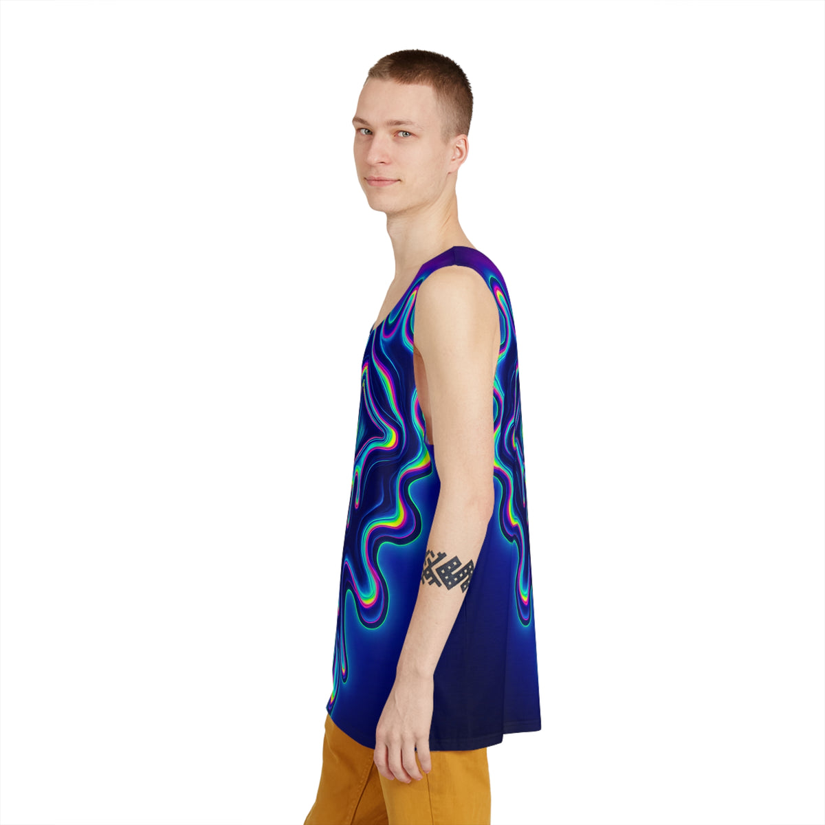 "All Melting Eye" MEN'S TANK TOP