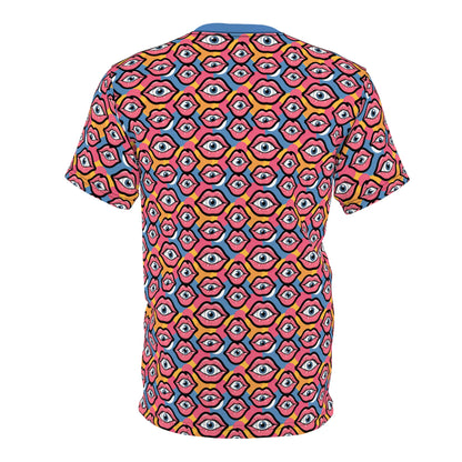"Eyeballs & Lips Pattern" PREMIUM TEE