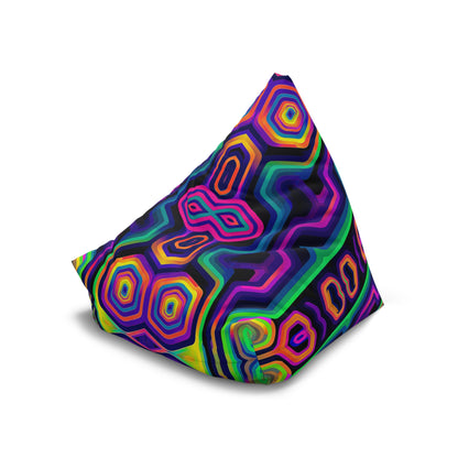 "Tripnotist Split" BEAN BAG CHAIR COVER