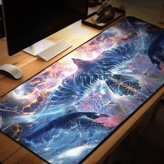 "Soul Seeker - [Top Section]" DESK MAT / MOUSE PAD (12x18)(12x22)(15.5x31)