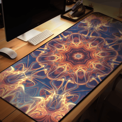"Aquatic Rays" DESK MAT / MOUSE PAD (12x18)(12x22)(15.5x31)