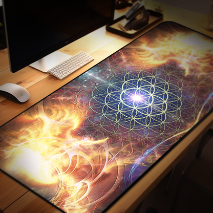 "Source" DESK MAT / MOUSE PAD (12x18)(12x22)(15.5x31)
