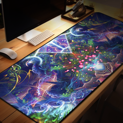 "Hunter's Moon - [Bottom Section]" DESK MAT / MOUSE PAD (12x18)(12x22)(15.5x31)
