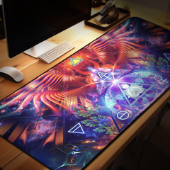 "Lapis Philosophorum - [Top Section]" DESK MAT / MOUSE PAD (12x18)(12x22)(15.5x31)