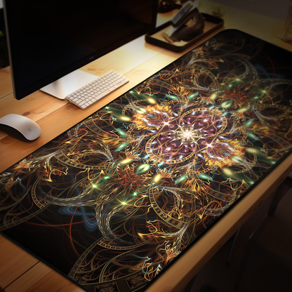 "Sigil of Valor" DESK MAT / MOUSE PAD (12x18)(12x22)(15.5x31)