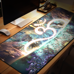 "Density 432 - [Om Section]" DESK MAT / MOUSE PAD (12x18)(12x22)(15.5x31)