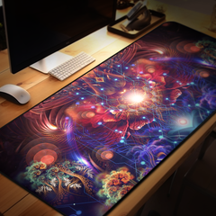 "Magnus Opum - [Top Section]" DESK MAT / MOUSE PAD (12x18)(12x22)(15.5x31)