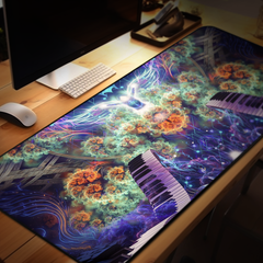 "Magnus Opum - [Composer Section]" DESK MAT / MOUSE PAD (12x18)(12x22)(15.5x31)