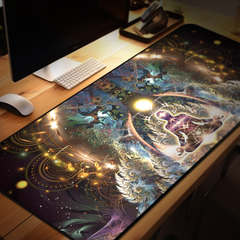 "Density 432 - (Meditation Section)" DESK MAT / MOUSE PAD (12x18)(12x22)(15.5x31)