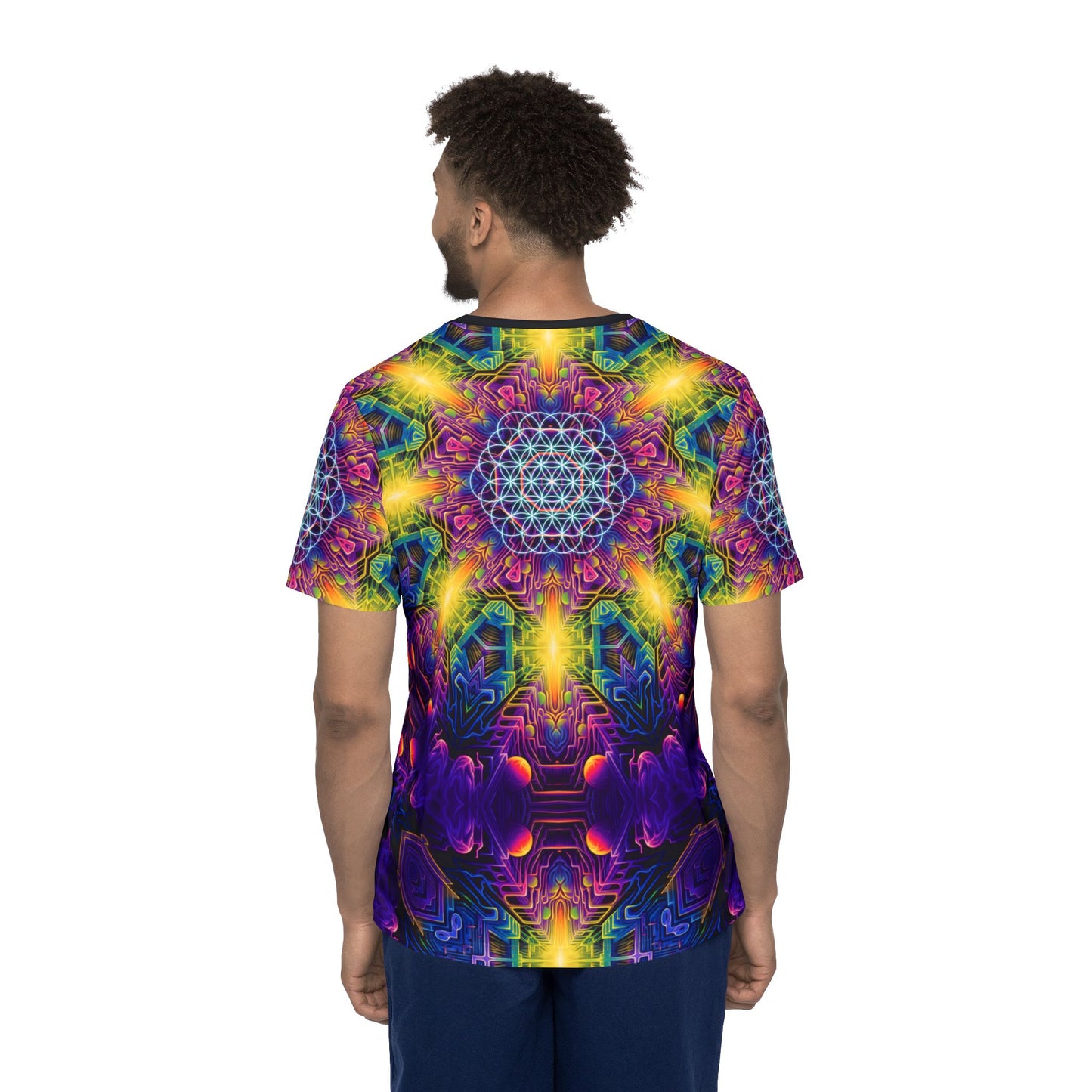 "DMandalaT" (MEN'S) SPORT TEE