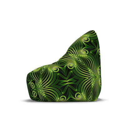 "Green Lattice" BEAN BAG CHAIR COVER