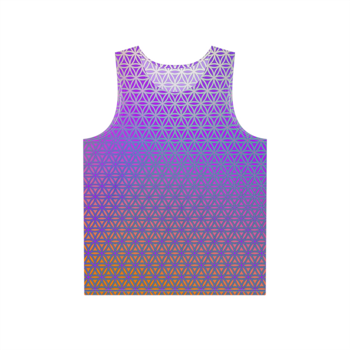 "Flower de Life (Bottom Version)" MEN'S TANK TOP