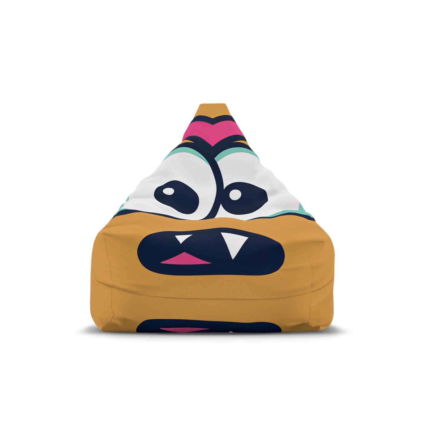 "Confused Face" BEAN BAG CHAIR COVER