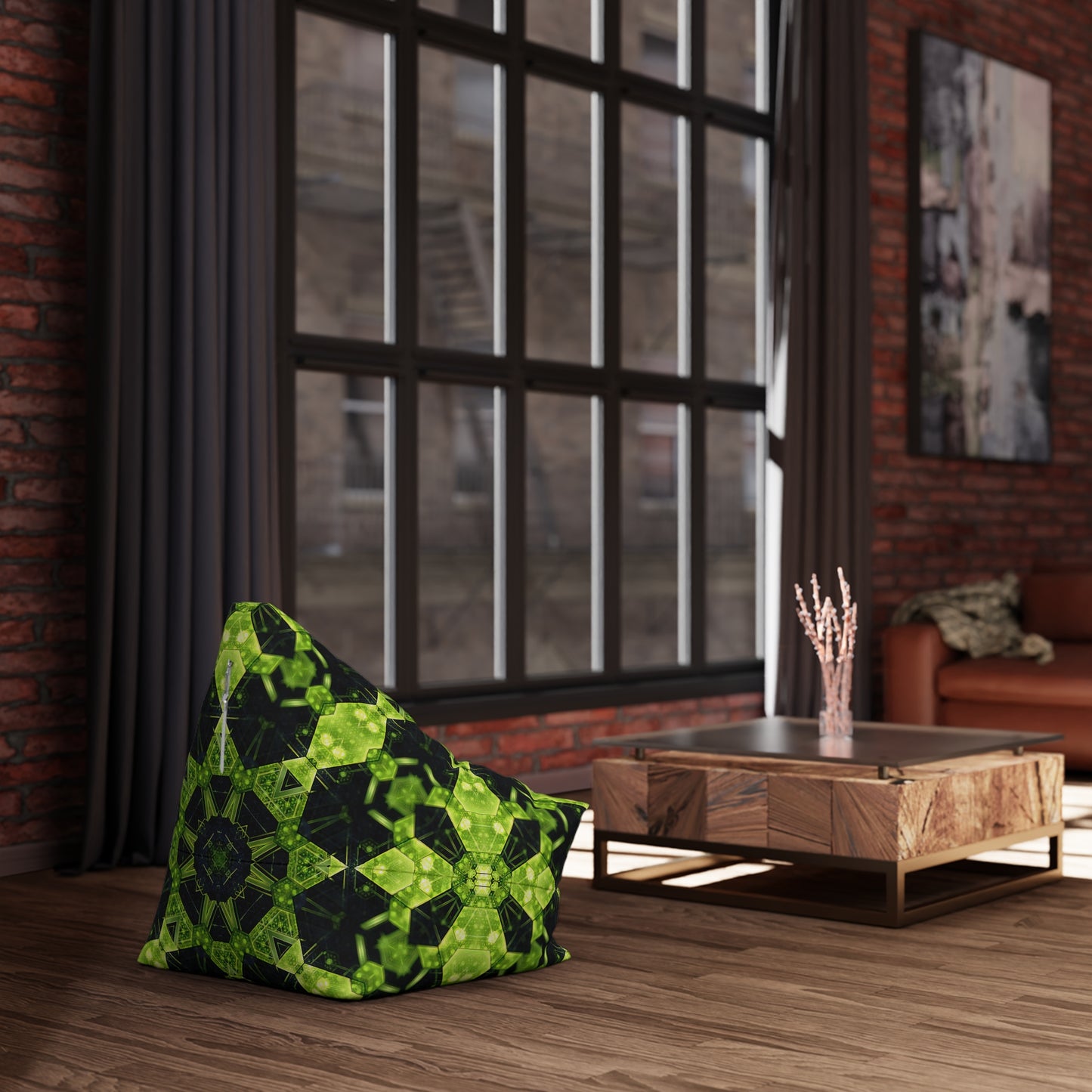 "Geocomb" BEAN BAG CHAIR COVER