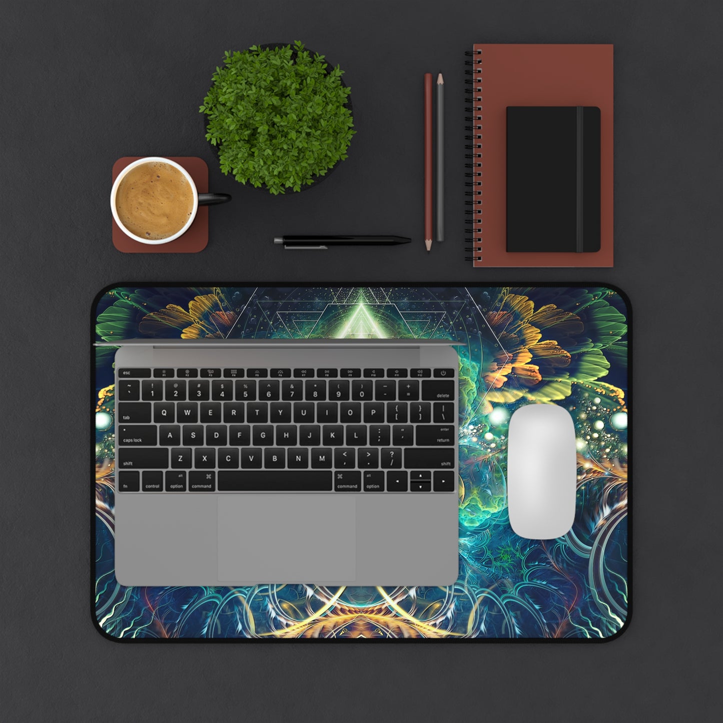 "Blossom" DESK MAT (12x18)(12x22)(15.5x31)