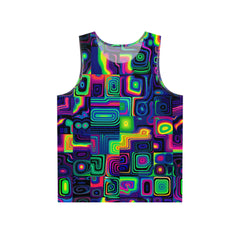 "Purple Delusion" MEN'S TANK TOP