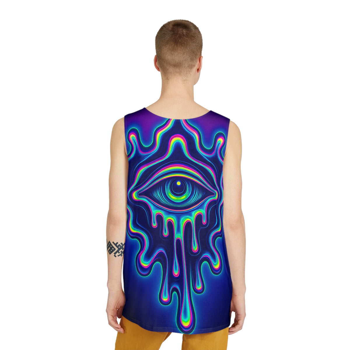 "All Melting Eye" MEN'S TANK TOP