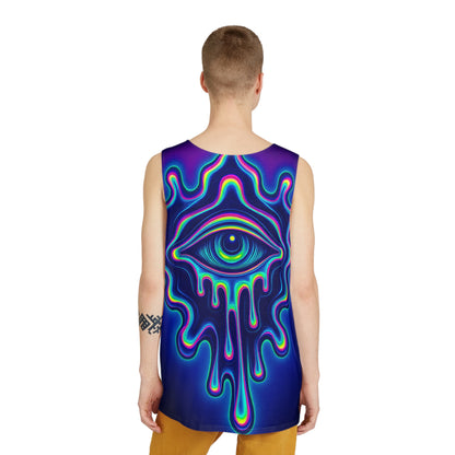 "All Melting Eye" MEN'S TANK TOP