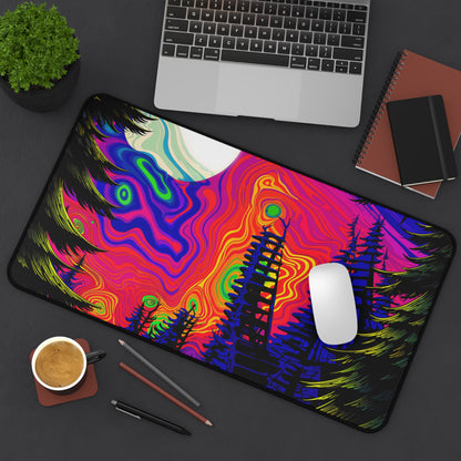 "Mushy Night" DESK MAT (12x18)(12x22)(15.5x31)