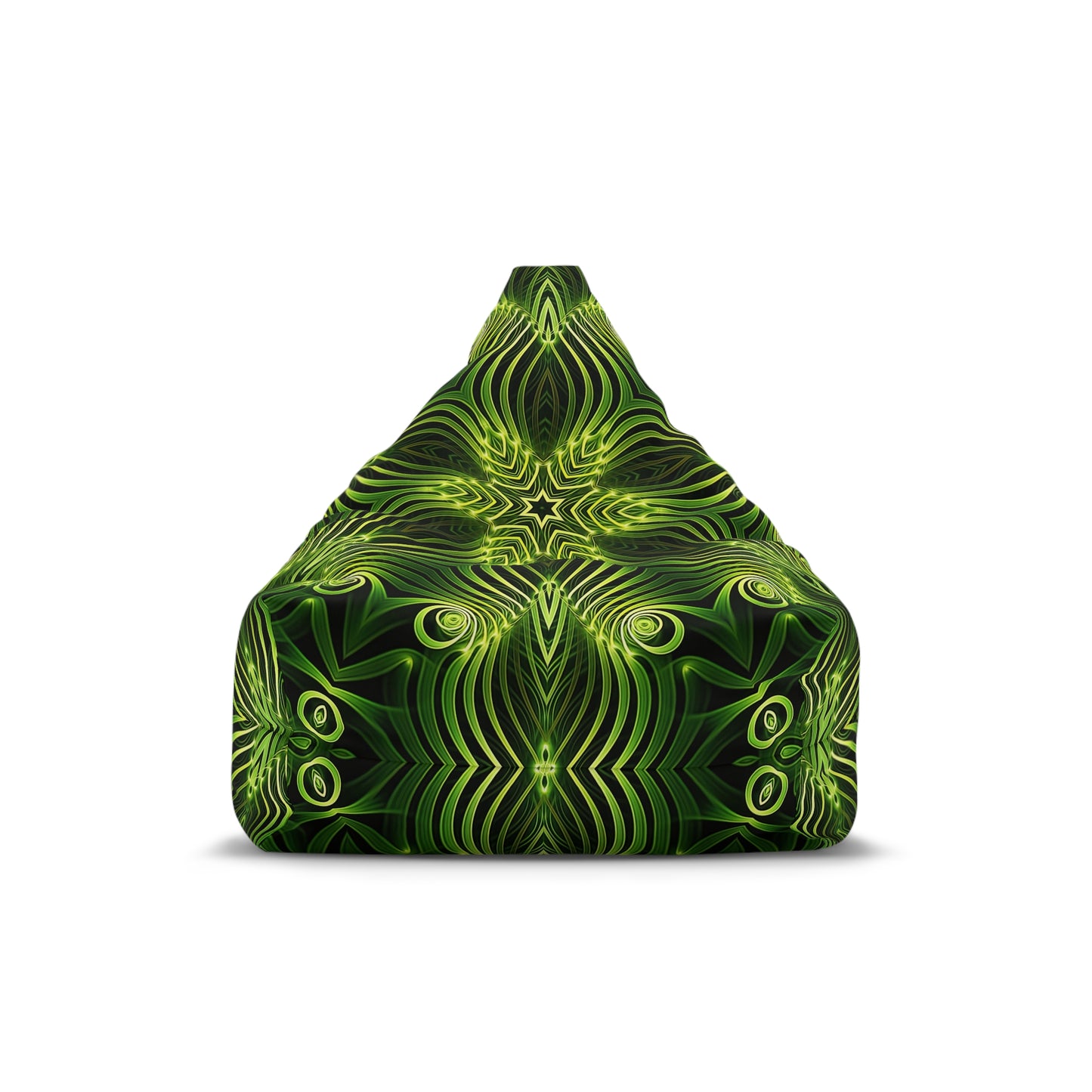 "Green Lattice" BEAN BAG CHAIR COVER