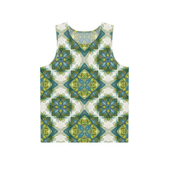 "Porcelain Bloom" MEN'S TANK TOP